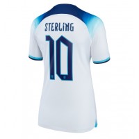 England Raheem Sterling #10 Hemmatröja Kvinnor VM 2022 Korta ärmar
